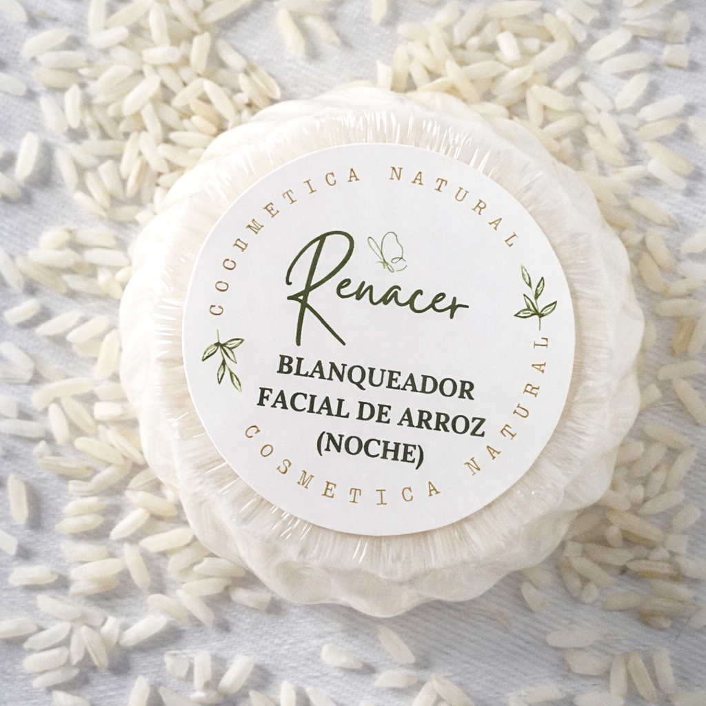 Jabón Blanqueador de Arroz Noche, Jabón de Arroz