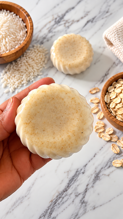 Jabón Artesanal de Arroz y Avena