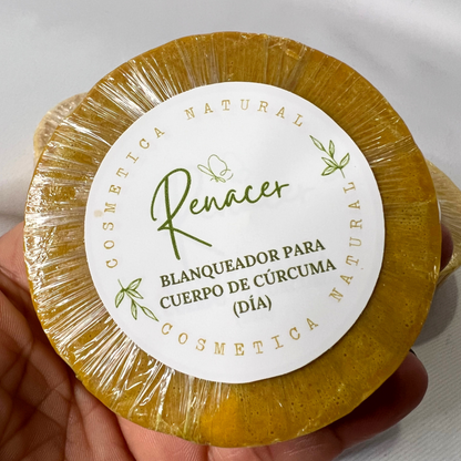 Blanqueador de Cúrcuma para el Cuerpo día