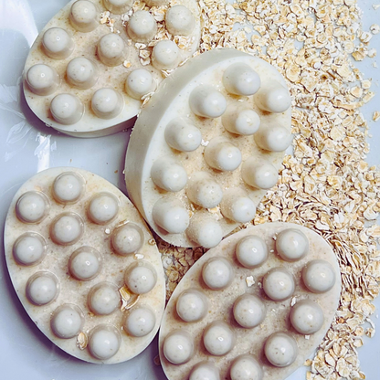Oatmeal Exfoliating Soap, Oat Soap, Oatmeal Exfoliating Soap Oatmeal Massage Soap, Natural Oatmeal Soap, Handmade Soap
