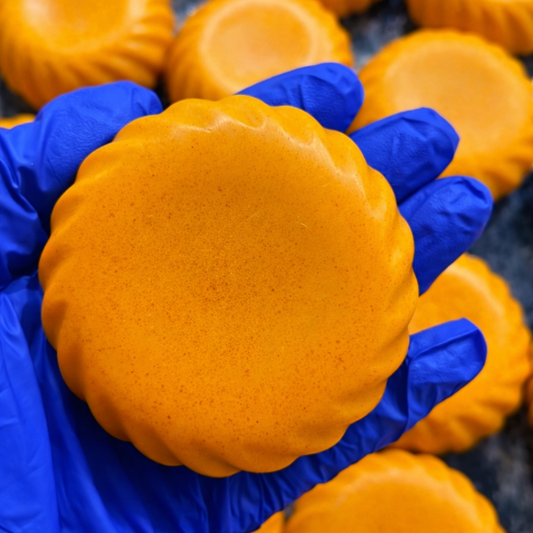 Jabón Blanqueador de Cúrcuma para el día, Jabón de cúrcuma y limón