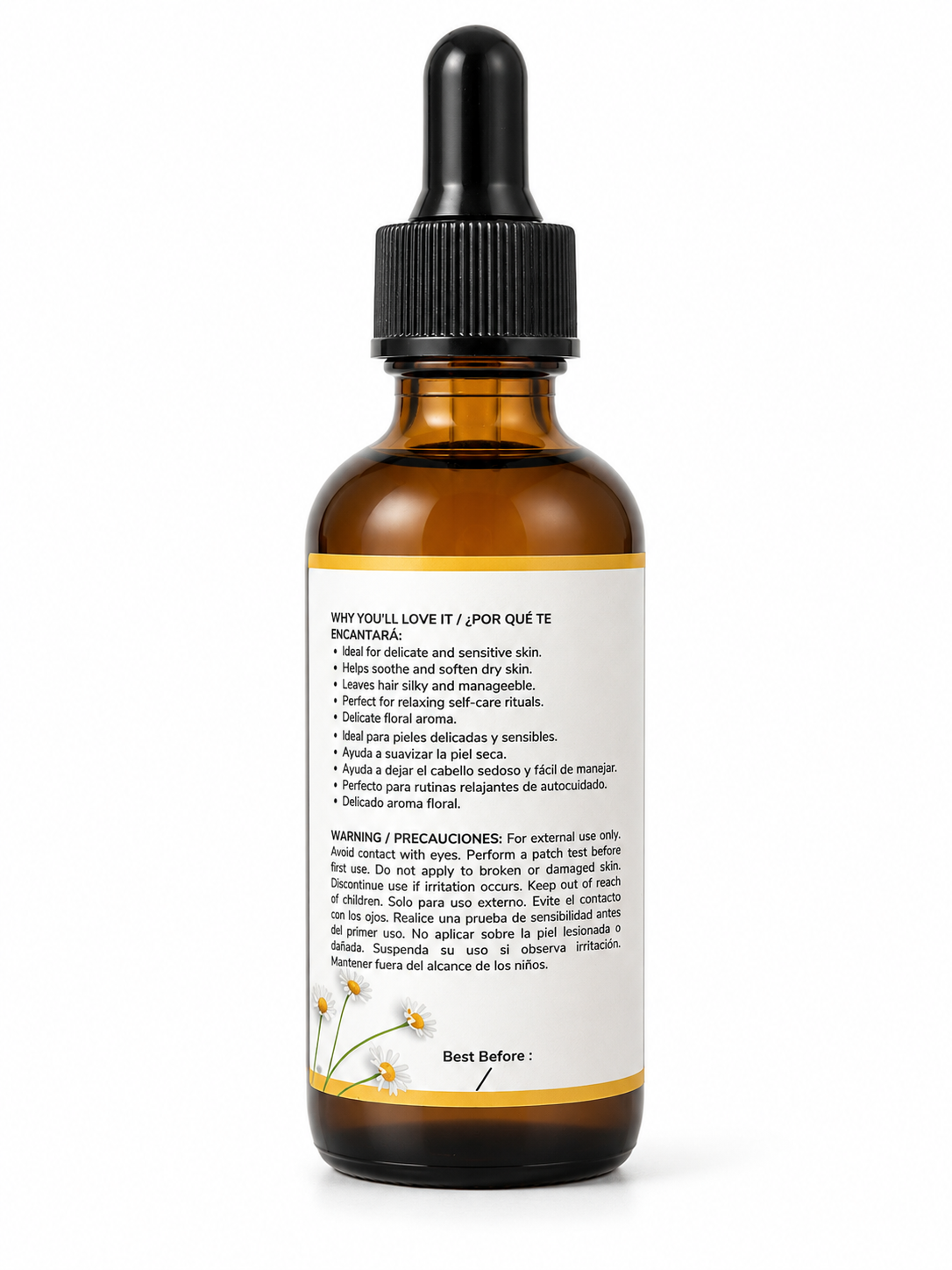 Aceite Artesanal de Manzanilla (Chamomile Oil)