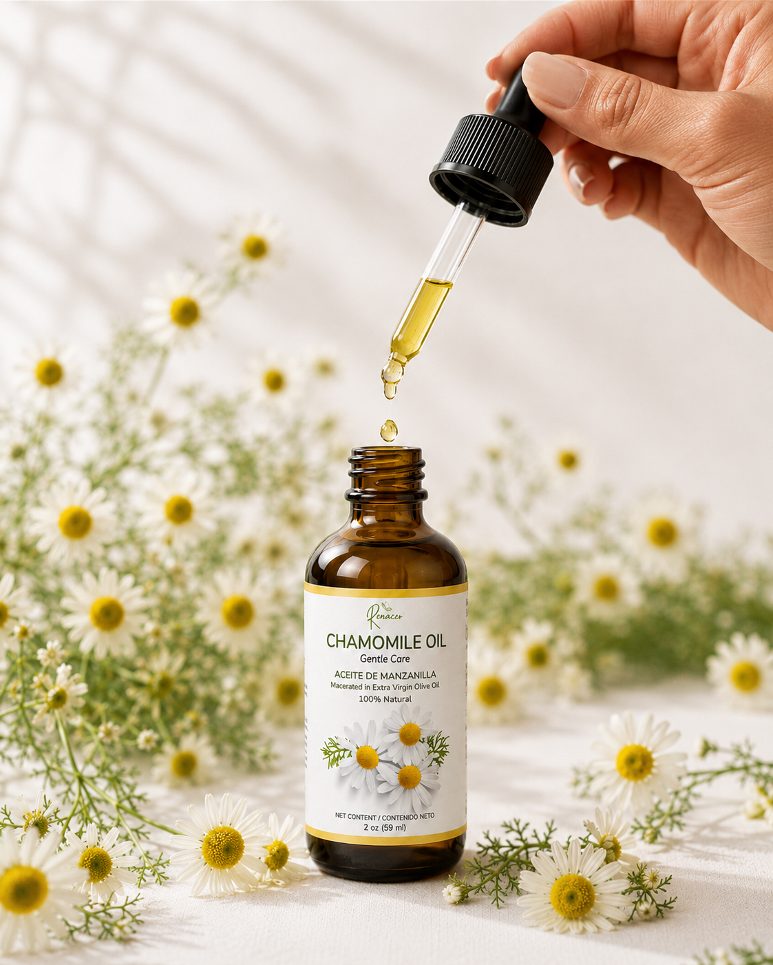 Aceite Artesanal de Manzanilla (Chamomile Oil)