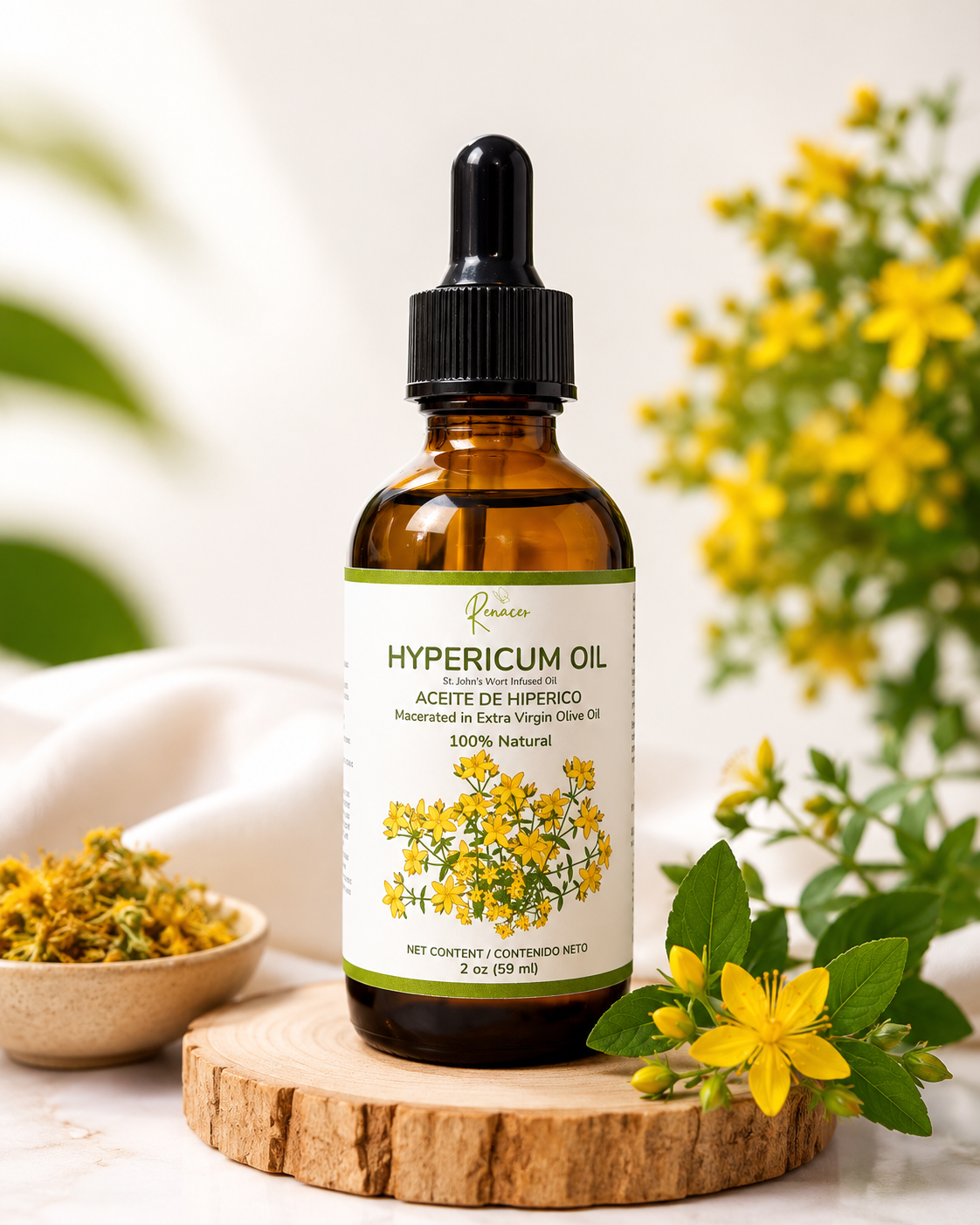 Aceite Artesanal de Hipérico (Hypericum Oil)